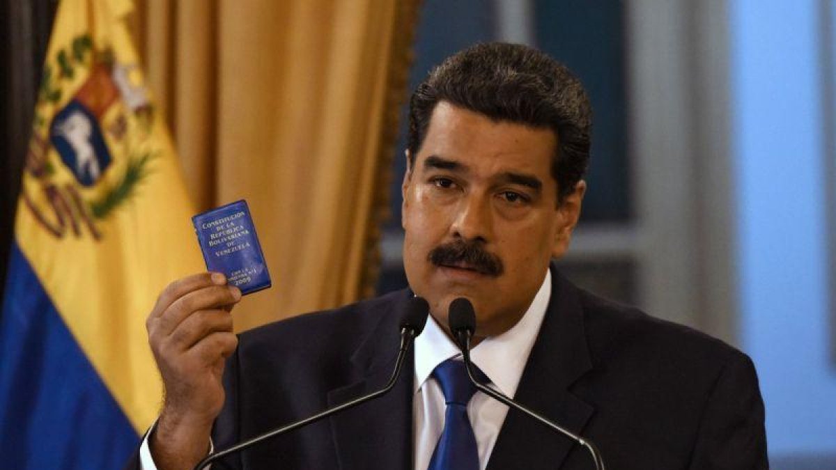 Nicolás Maduro.-AFP