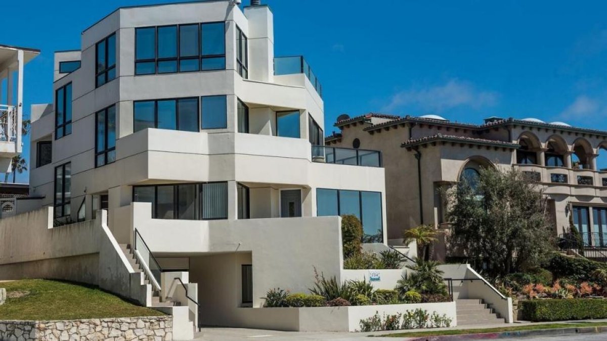 Exterior de la casa de Pau Gasol en Los Ángeles.-