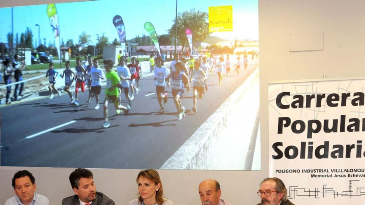 Imagen de la presentación de la prueba en el centro deportivo Be Up.-ISRAEL L. MURILLO