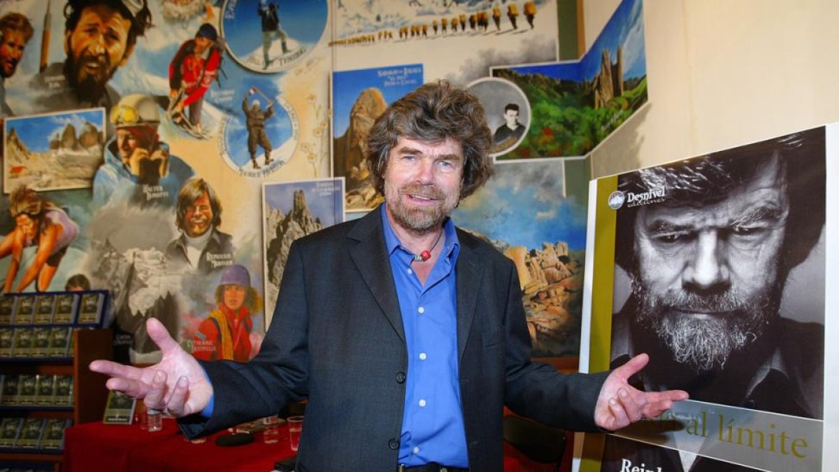 Reinhold Messner, en una foto de archivo.-PERIODICO