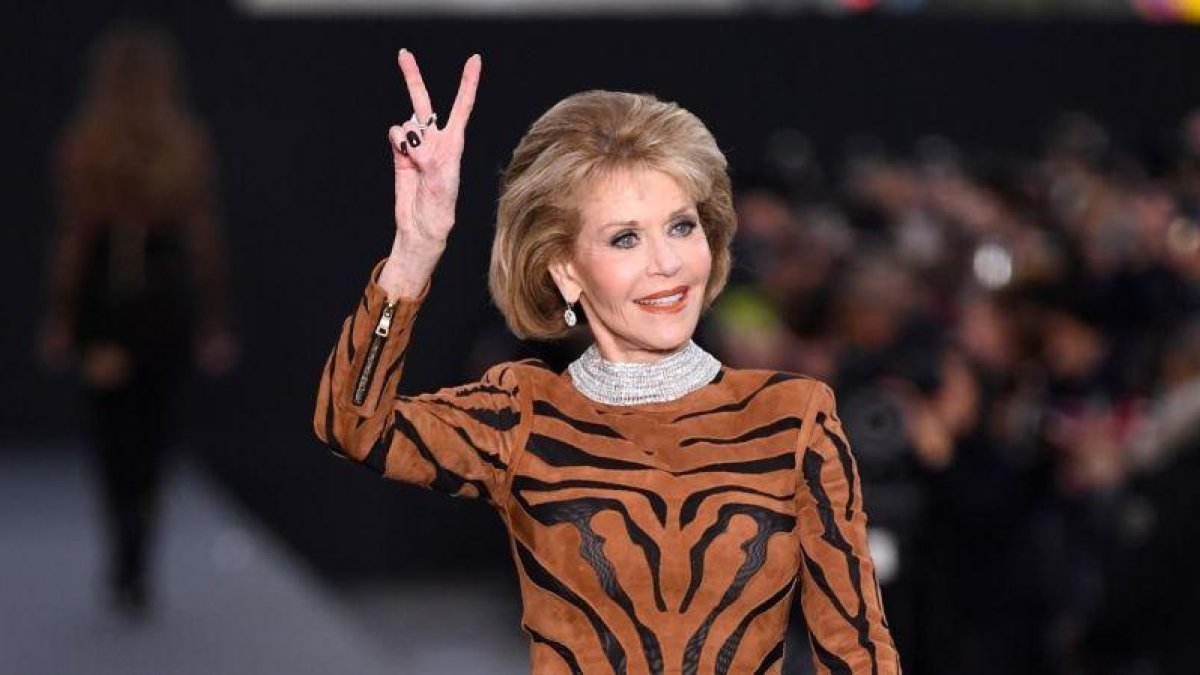 La actriz Jane Fonda.-AFP / CHRISTOPHE SIMON