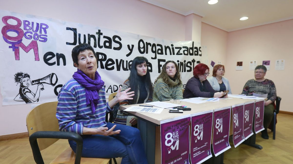 Raquel Bárcena, Silvia Adrián, Jésica Manrique, Laura Pérez, Inés Ausín y Ángela Ruiz. RAÚL G. OCHOA