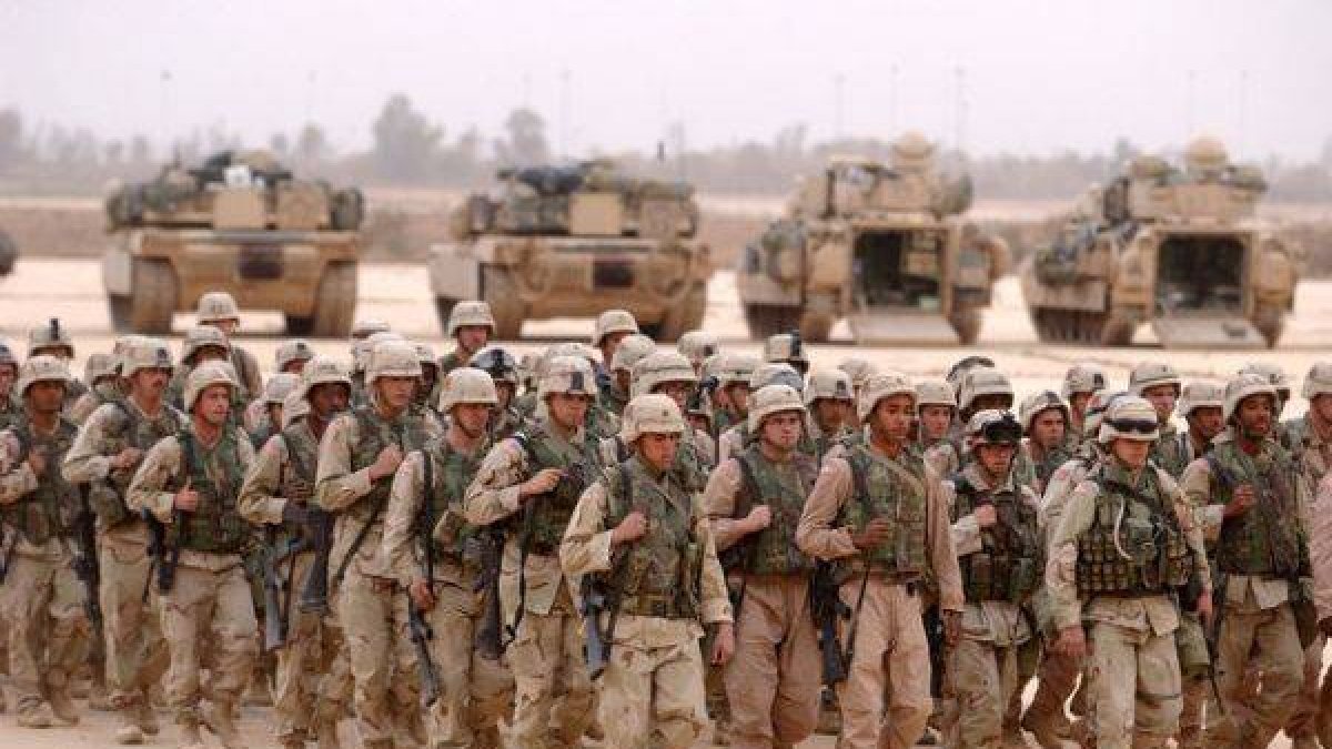 Fotografía de archivo de soldados americanos en Irak.-Foto: BAHRAM MARK SOBHANI / AP