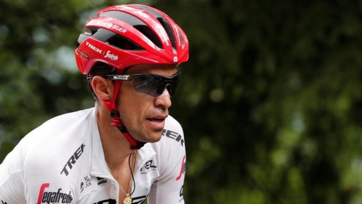 Contador, en el Tour de Francia.-REUTERS / BENOIT TESSIER