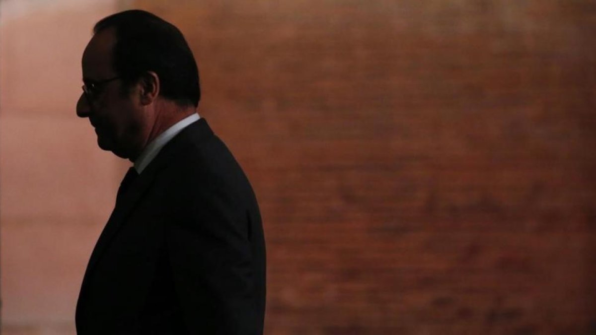 El presidente francés, François Hollande.-GONZALO FUENTES / EFE