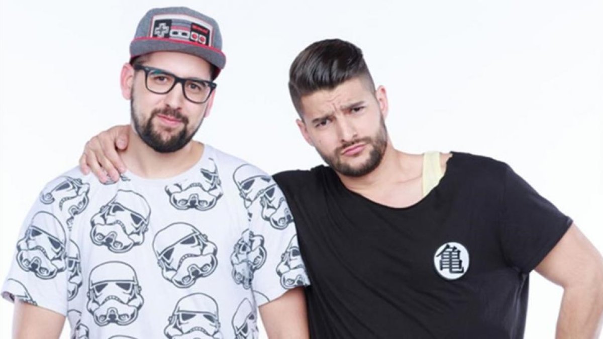 Los primos Matías y Nabil, ganadores de 'Pekín Express'.-