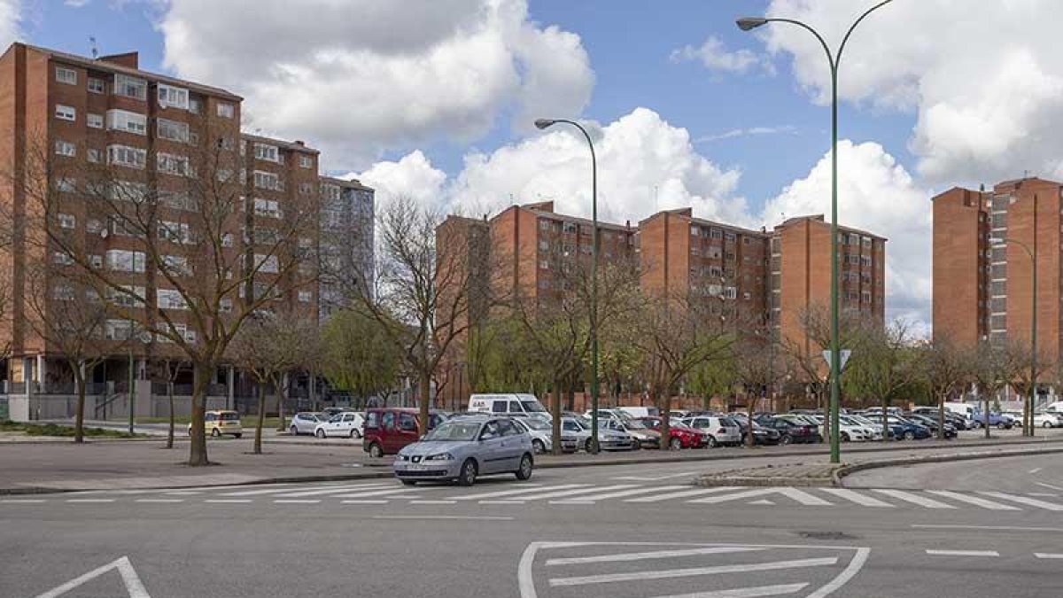 Esta zona de la capital burgalesa será la tercera de la ciudad que entra en los programas regionales de ayuda a la rehabilitación.-SANTI OTERO