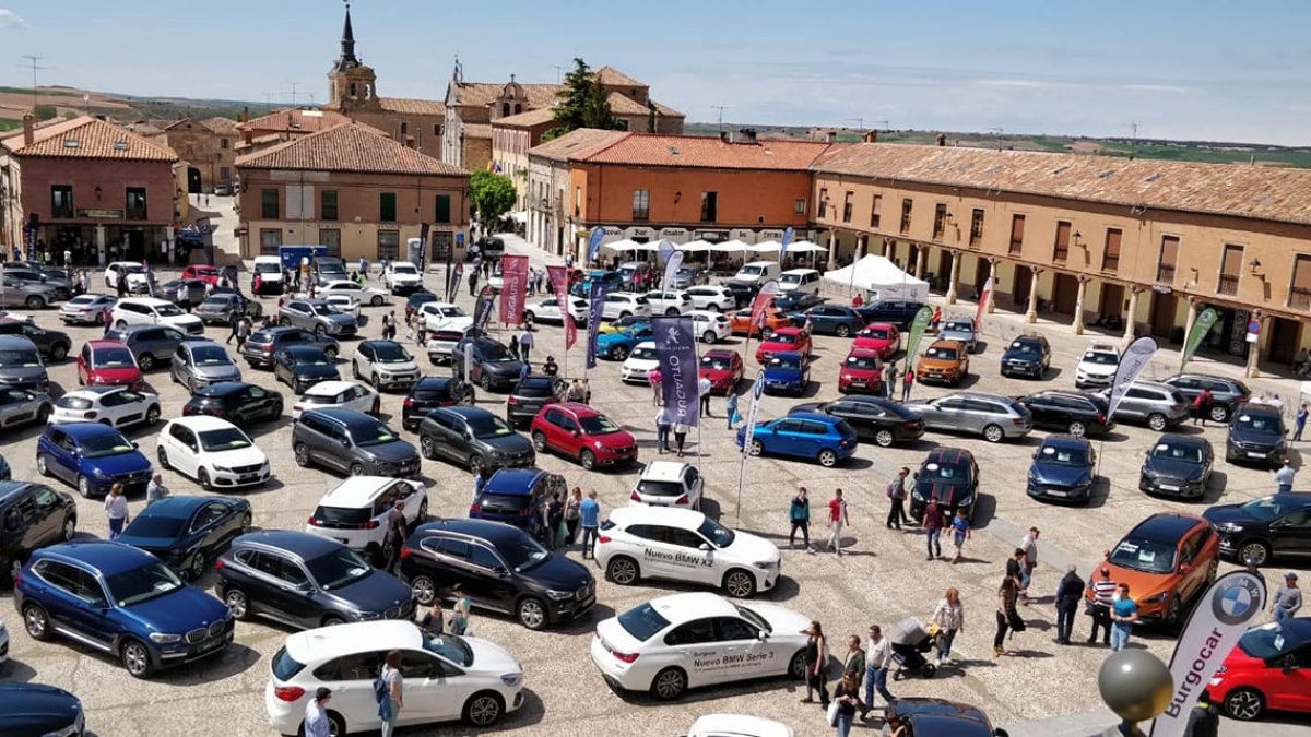 Una de las ediciones de la Feria del Automóvil de Lerma. ECB