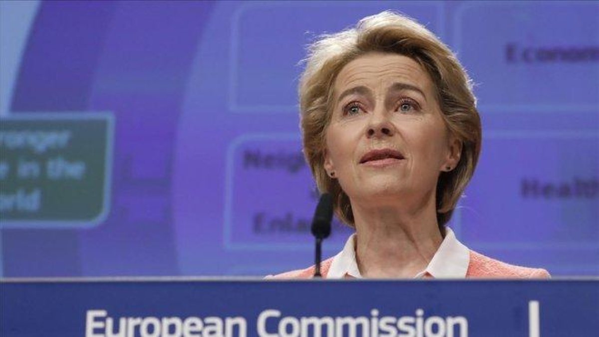 Ursula Von der Leyen.-DPA / THIERRY ROGE