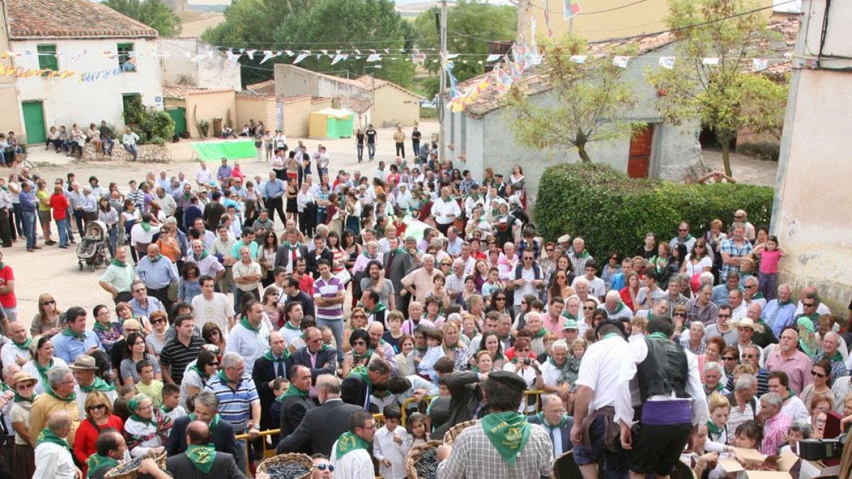 La celebración rota por los pueblos de la comarca, siendo Santa María del Campo la anfitriona de este año.-ECB