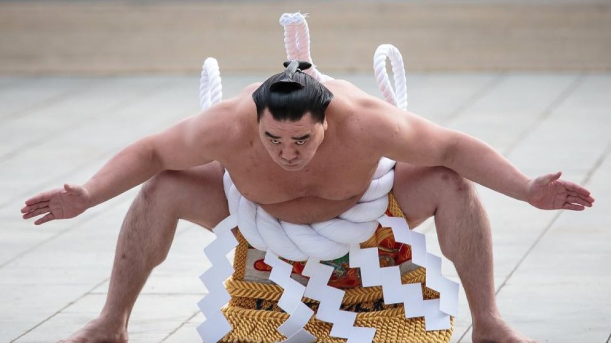 Harumafuji, en una foto tomada en Tokio a principios de año.-/ CHRISTOPHER JUE (EFE)