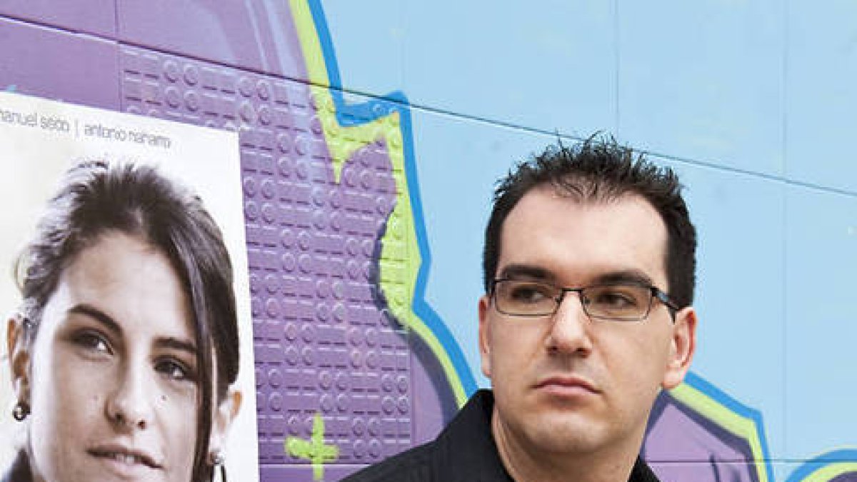 El director de 'Nerea a las seis', Alberto Marroquín. MARÍA KOQUE