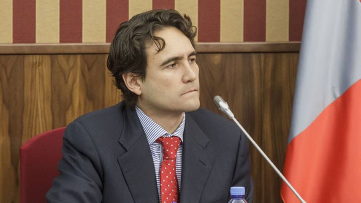 El secretario provisional, Luis Alfonso Manero.-SANTI OTERO
