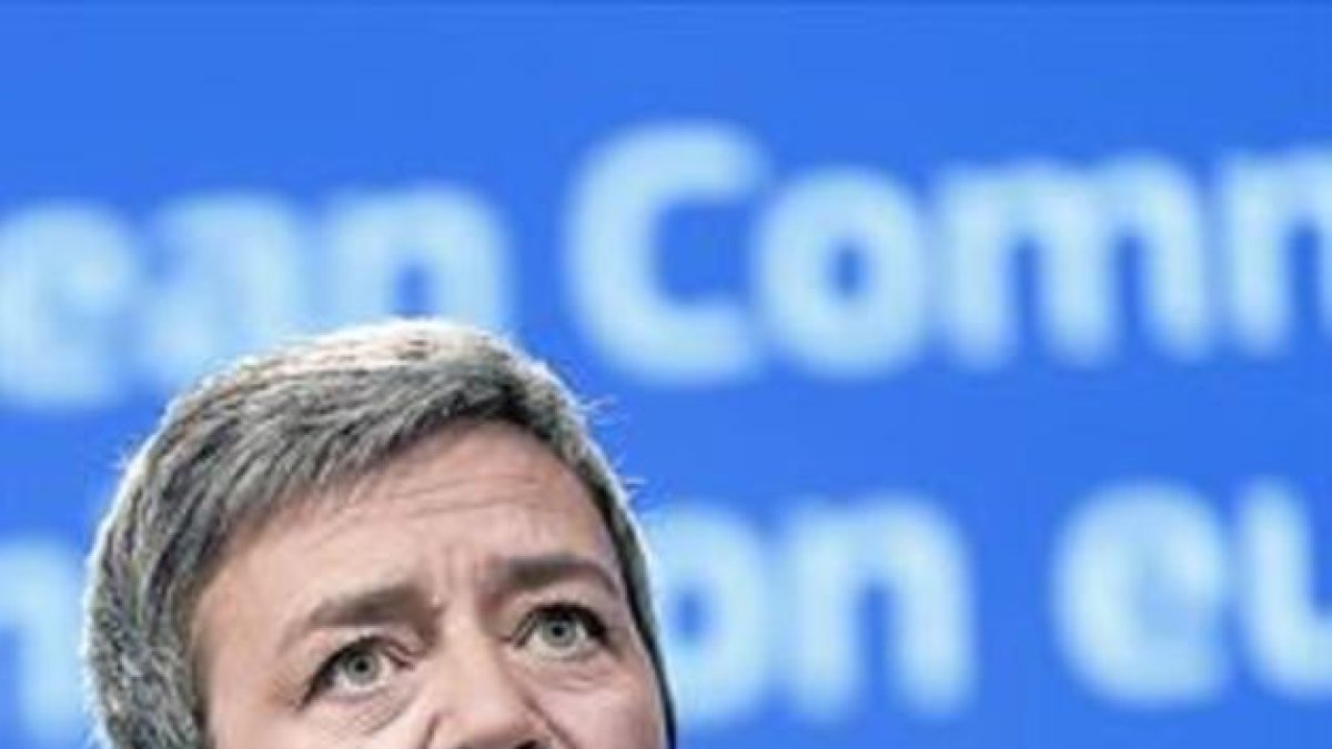 La comisaria de competencia, Margrethe Vestager-Thierry Monasse