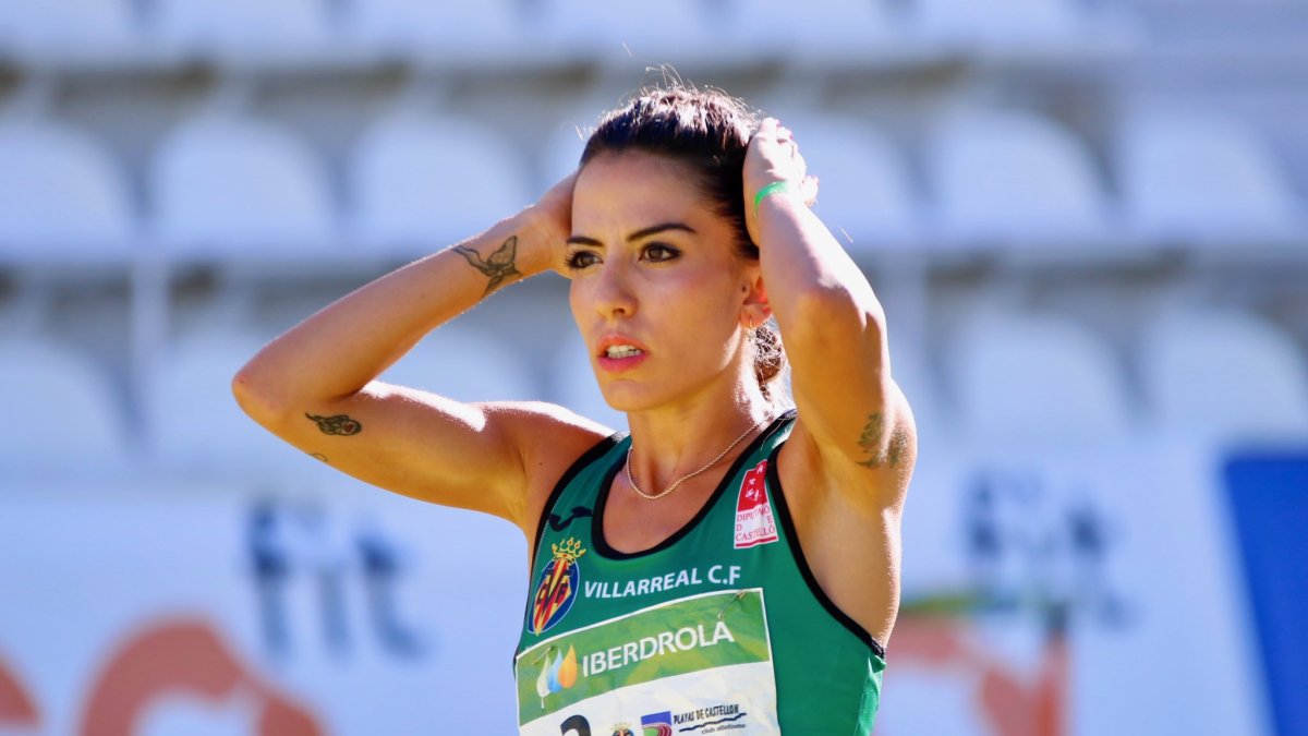 Lidia Campo. TWITTER / @ATLETISMOPLAYAS