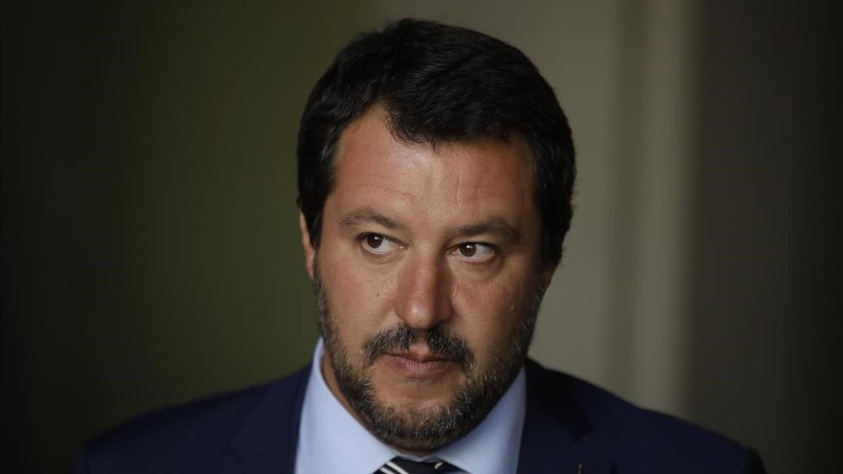 El ministro del Interior italiano, Matteo Salvini.-LUCA BRUNO (AP)