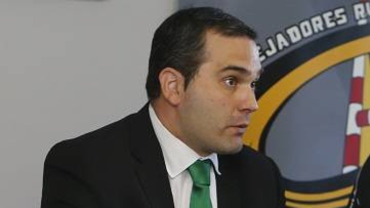 Leví Moreno, presidente del Aparejadores RC.-RAÚL OCHOA