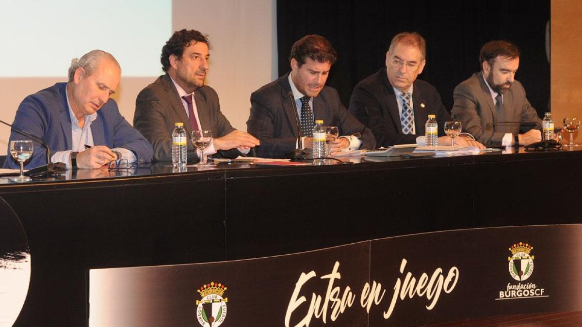 Imagen de la última Asamblea General del Burgos CF.-ISRAEL L. MURILLO
