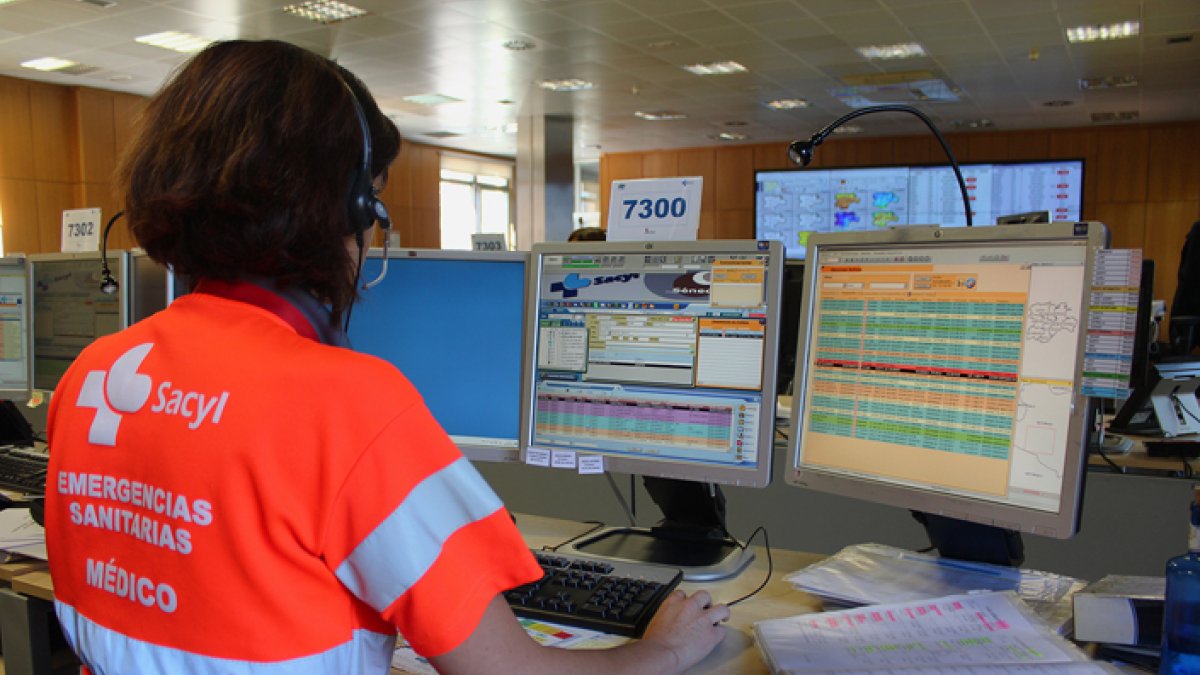 La mujer fue trasladada al HUBU. ECB