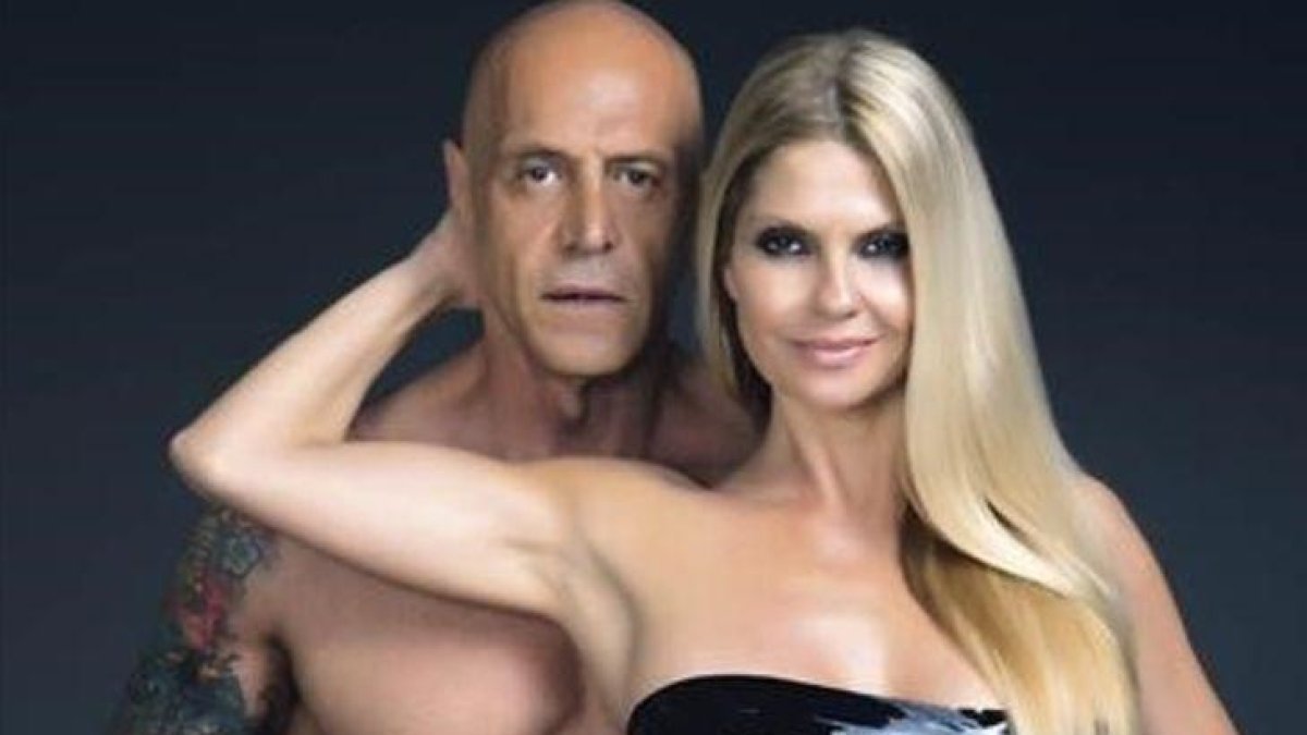 Kiko Matamoros y Makoke posan para la portada de 'Interviú'.-
