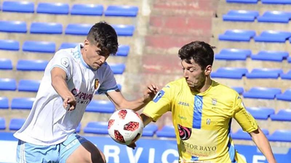 La Arandina llega lanzada tras superar al Aragón.-TWITTER / @REALZARAGOZA