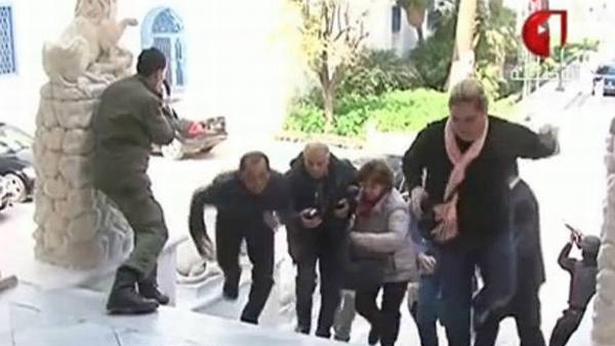 Imágenes del atentado en el Museo del Bardo de Túnez-Foto: TUNISIA 1