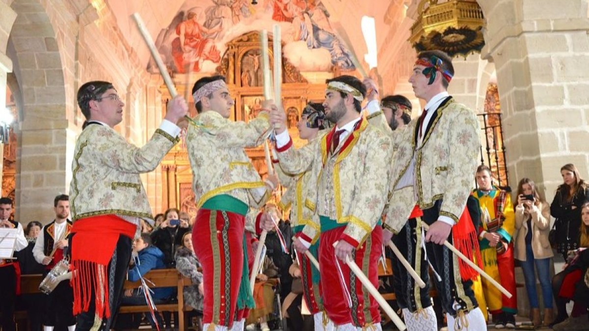 Un momento de la celebración de esta festividad el año pasado. R. FERNÁNDEZ