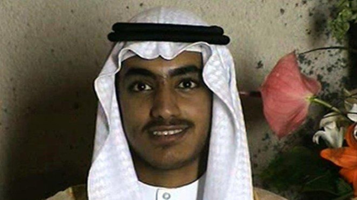Hamza bin Laden.-AP