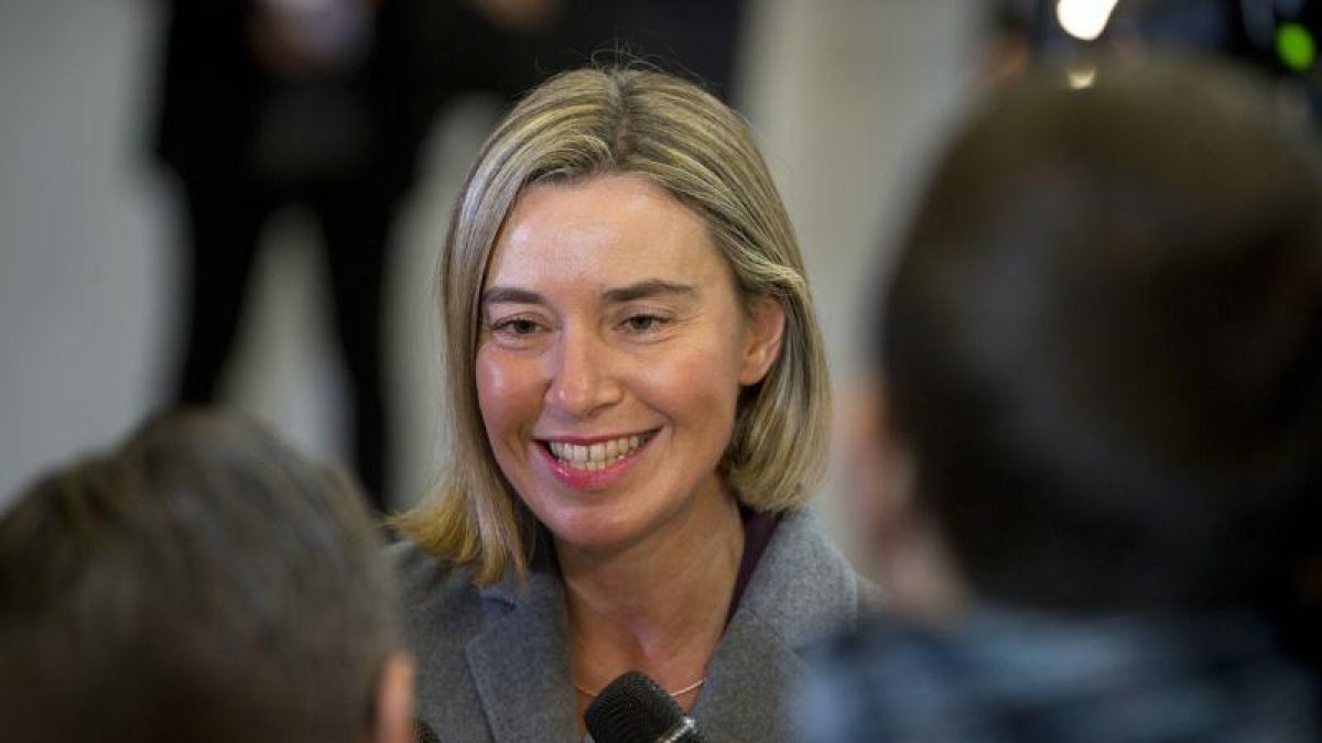 La alta representante de la UE, Federica Mogherini.-VIRGINIA MAYO / AP