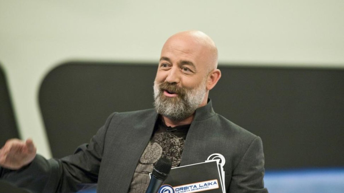 Goyo Jiménez, en el plató de 'Órbita Laika: la nueva generación'.-RTVE