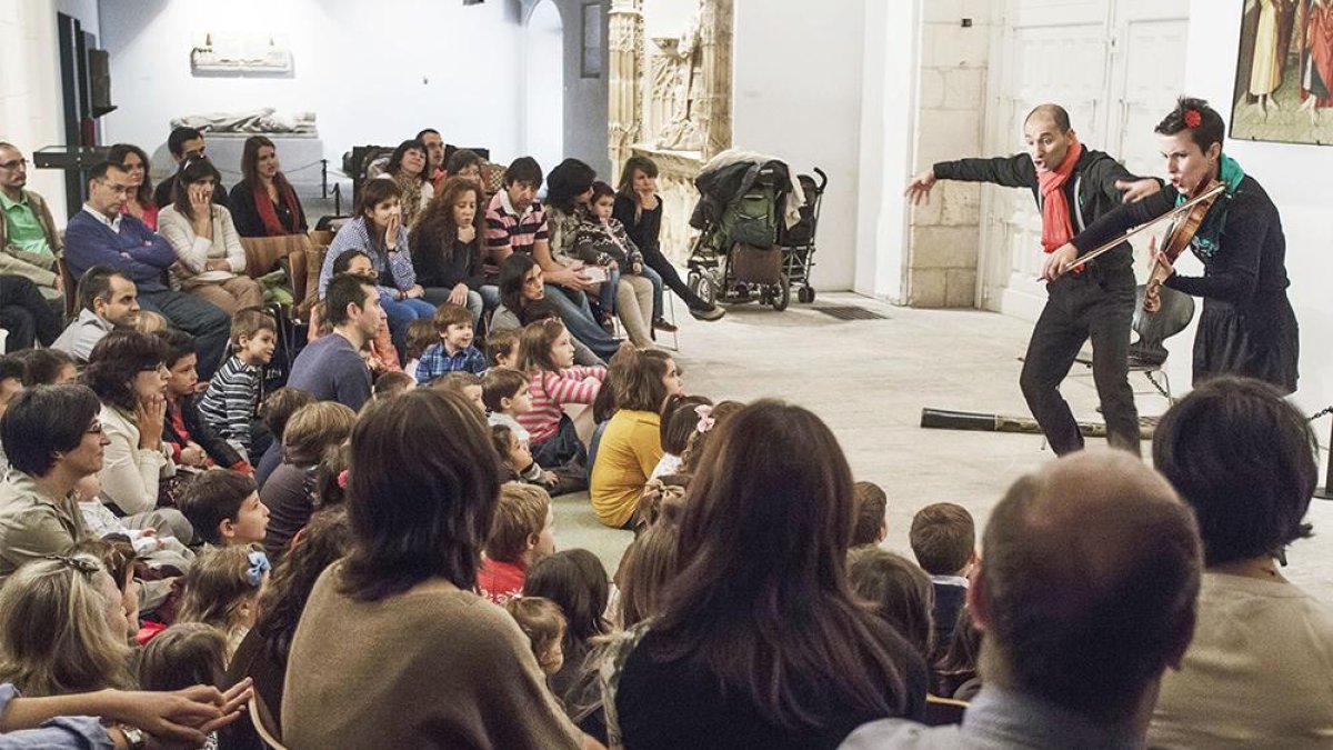 Una de las actividades del museo de Burgos.-I. L. MURILLO