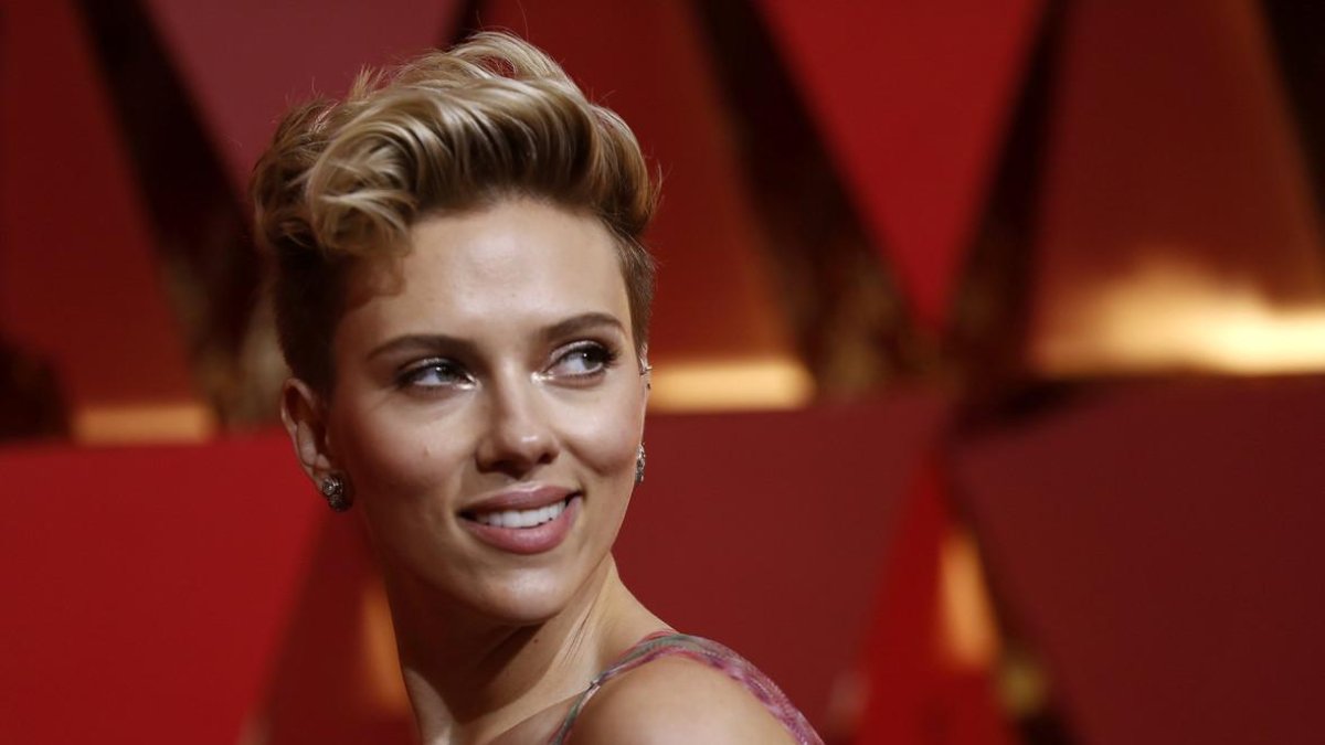 La actriz Scarlett Johansson, en la pasada ceremonia de los Oscar.-REUTERS