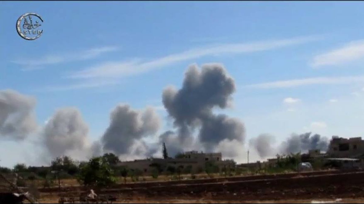Rusia acaba de empezar en Siria una intervención militar contra el Estado Islámico, a petición del presidente Bachar al Assad-ATLAS