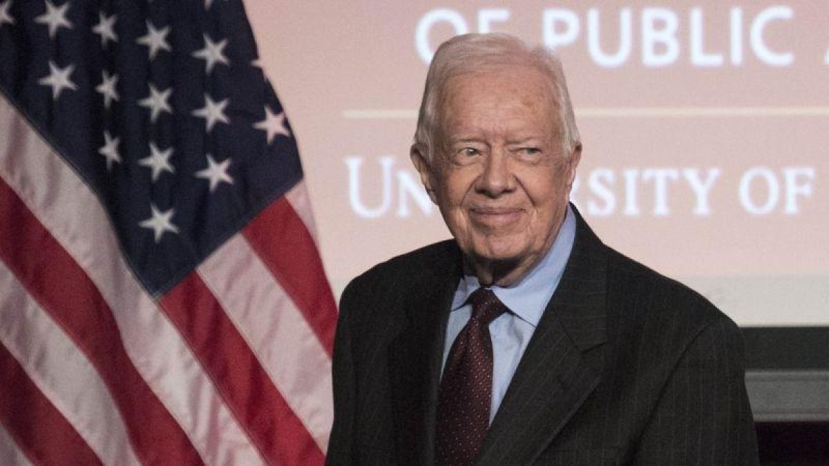 El mandato presidencial de Carter duró solo cuatro años debido principalmente al impacto de la crisis de los rehenes estadounidenses de 1979 en Irán.-REUTERS