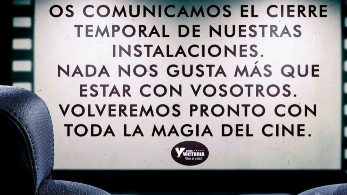 Cierra temporalmente el Cine Victoria de Aranda.