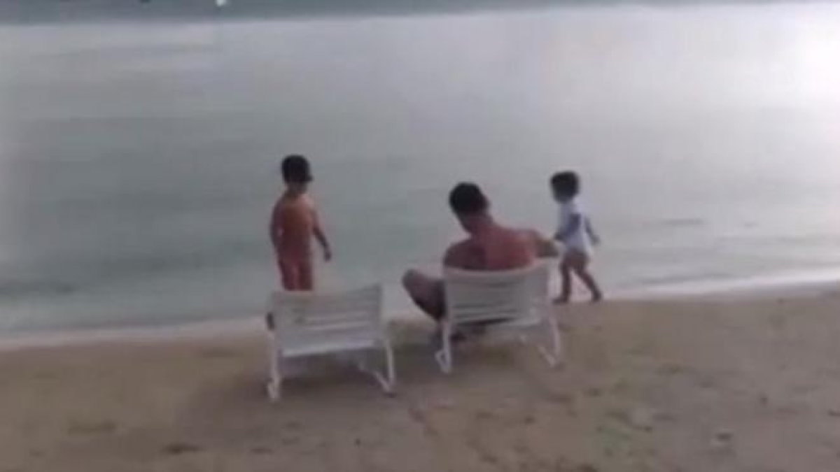 Messi y su familia en la isla caribeña de Antigua y Barbuda.-INSTAGRAM STORIES