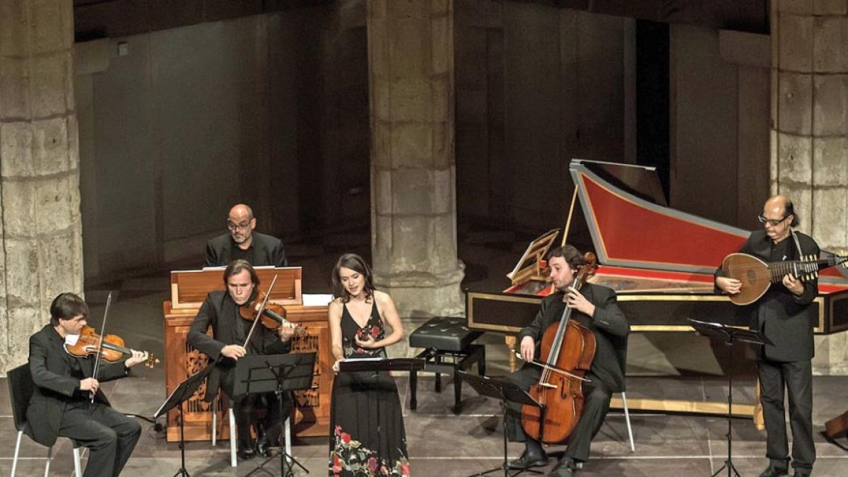 El proyecto ‘Dulce azento’, de Musica Boscareccia y la soprano burgalesa Alicia Amo, recibió una ayuda CREA.-Santi Otero
