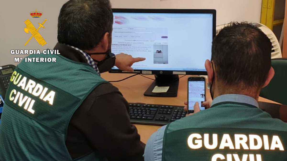 La Guardia Civil ha detenido a tres personas e investigado a una cuarta. GUARDIA CIVIL