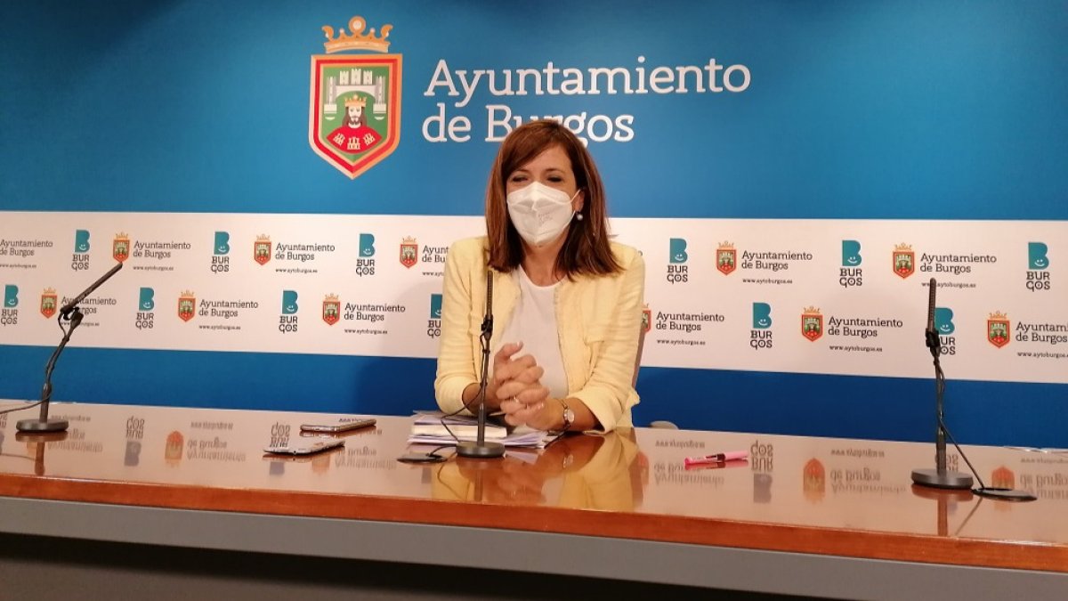 La vicealcaldesa de Burgos, Nuria Barrio. D.S.M.