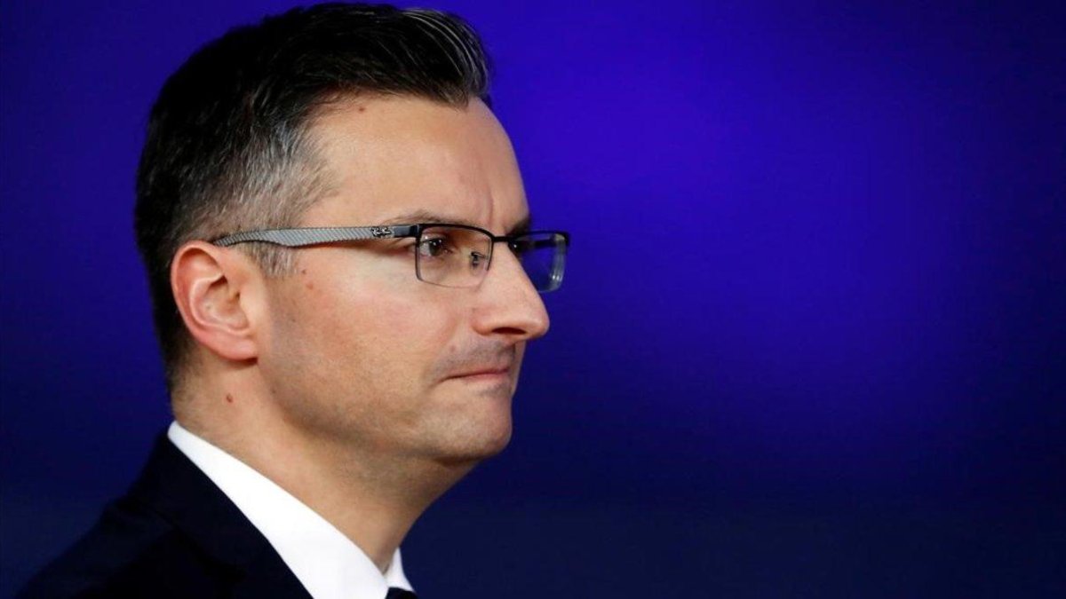 Marjan Sarec, el primer ministro de Eslovenia, en Bruselas.-REUTERS