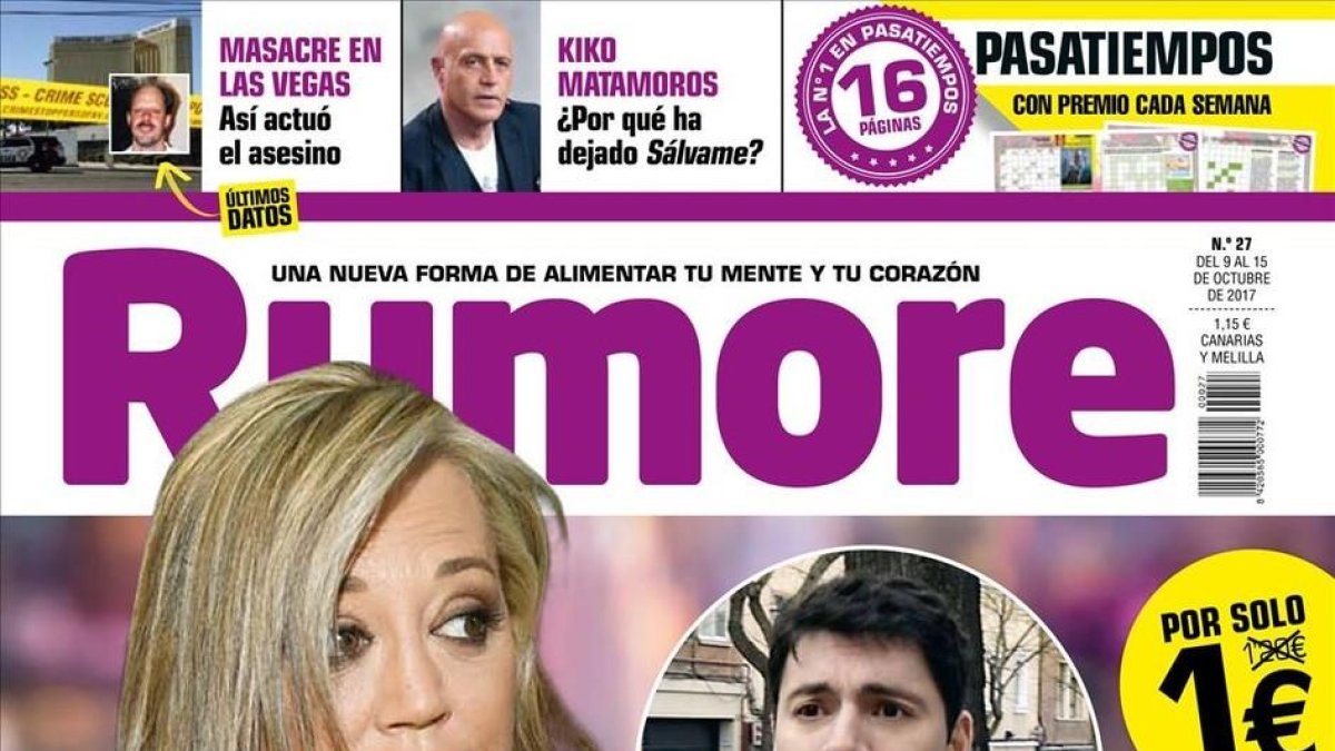 Portada de la revista Rumore.-EL PERIÓDICO