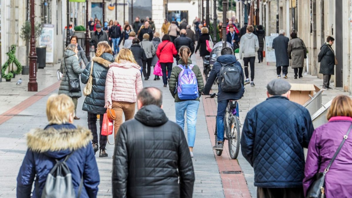 El centro histórico no es permeable a los ciclistas. I. L. M.