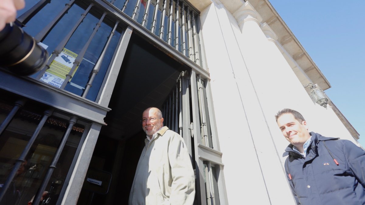 Igea, ante la Fiscalía de Valladolid. ICAL