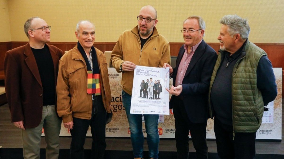Presentación del Certamen de Jóvenes Cantautores, con Shinova como grupo invitado. SANTI OTERO