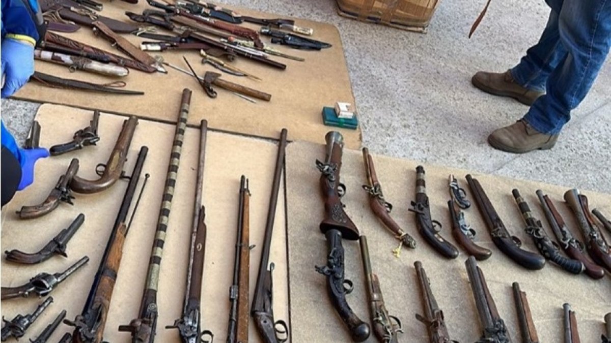 Tráfico de armas mercadillo. OP