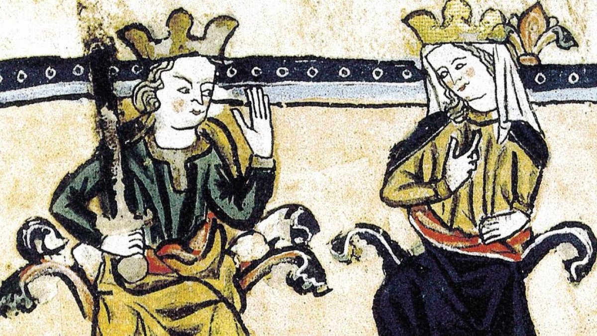 La reina Violante de Aragón ha sido una de las mujeres más importantes en la Historia de la Ribera del Duero