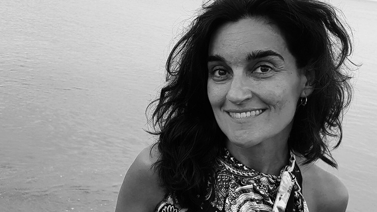 La escritora burgalesa Ana Santamaría. ECB