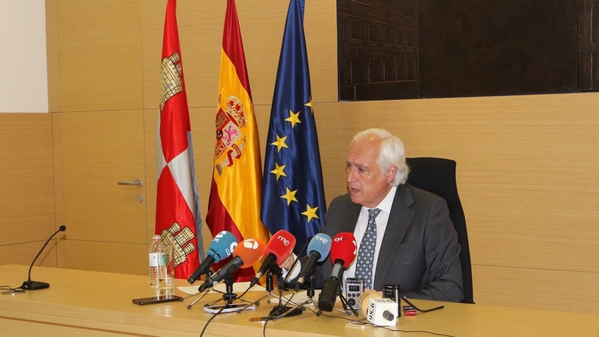 El presidente del TSJ de Castilla y León, José Luis Concepción. TSJCYL