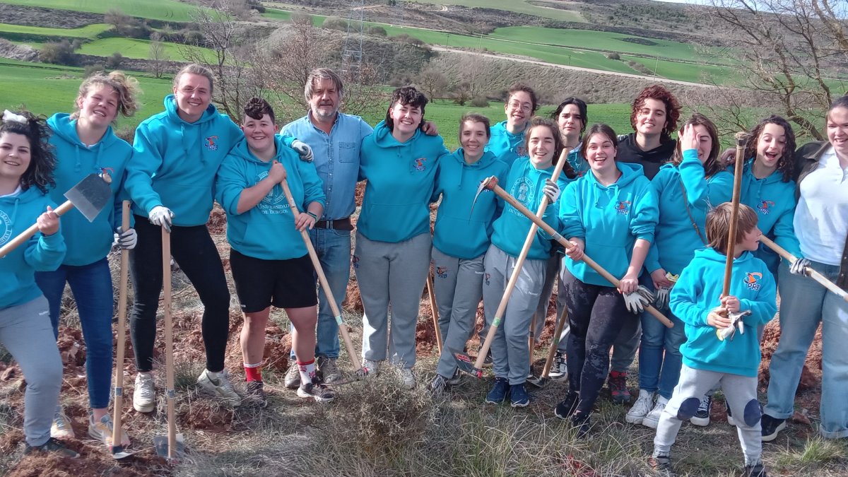 Foto de familia de la actividad. PRB