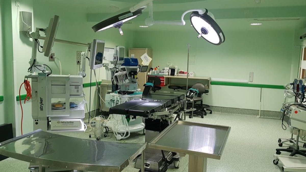Imagen de uno de los quirófanos de Santos Reyes.